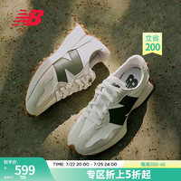 new balance 327系列 中性休闲运动鞋 MS327ASN 白色/灰白色