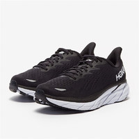 HOKA ONE ONE 跑步鞋男CLIFTON 8  WIDE宽楦 1121374-BWHT 43码