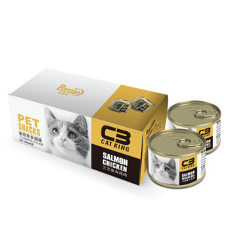 帕缇朵C3猫罐 猫咪罐头 猫咪零食罐 猫罐头80g 80g*6组合装 金枪鱼&鲐鱼