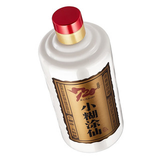 小糊涂仙 20周年 720金装版(裸瓶装) 浓香型白酒 52度 500ml 单瓶装 贵州