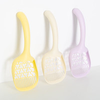 meoof觅凹meoof 猫砂铲快速漏砂可爱猫尾巴造型猫砂铲子大号轻松铲屎 奶黄猫砂铲