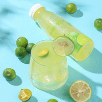 何小瓶 小青柠夏日柠檬汁300ml 6瓶  0脂nfc复合水果蔬汁饮料