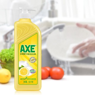 移动端、京东百亿补贴：AXE 斧头 牌（AXE）AXE洗洁精瓶柠檬花茶西柚1.01kg3瓶洗涤灵洗洁液果蔬餐具清洗剂