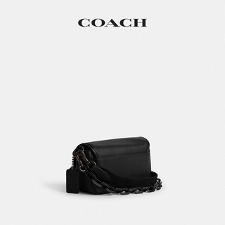 COACH/蔻驰男士CHARTER 18号翻盖斜挎包