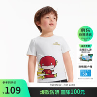 波司登童趣风DC超级英雄系列儿童T恤原纱透气短袖童装T30223411