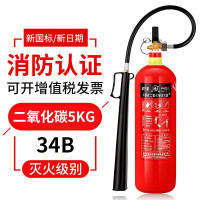 洪湖 MT5手提式二氧化碳灭火器 5公斤CO2手提式气体二氧化碳灭火器5KG 机房精密仪器灭火器