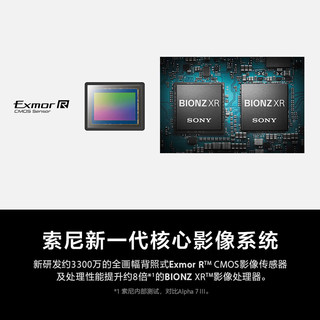 索尼（SONY）A7M4 ILCE-7M4 全画幅微单相机 约3300万有效像素 4K视频录制 7M4 索尼 a7m4 【配FE20-70mmF4G】小三元镜头 进阶套餐【128GSD卡+品牌电池+读