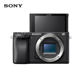 索尼（SONY）Alpha 6400 APS-C画幅微单数码相机（a6400）单机身 黑色（含128G卡+包+备电+三脚架+读卡器） 【A6400】单机身黑色