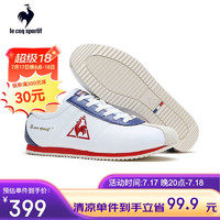 乐卡克（Le coq sportif）法国公鸡休闲鞋阿甘鞋小白鞋男鞋运动鞋款 40.5(255mm) 