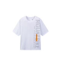 361°361童装儿童纯棉T恤男女童2024年夏季清凉透气中大童短袖杉 本白1 150cm