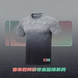 限尺码：LI-NING 李宁 短袖T恤男士吉米巴特勒专业篮球系列圆领修身运动服