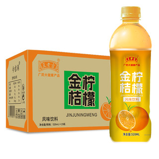 Hidolly 百多利 王老吉 金桔柠檬520ml*15瓶 整箱装