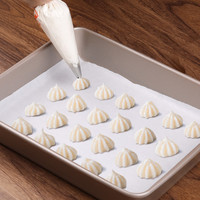 帕帕罗蒂 大号裱花袋加厚 烘焙裱花工具裱花袋 裱花嘴 泡芙奶油蛋糕工具 宝宝辅食袋挤肉袋 100个大号袋+单个嘴