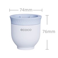 88VIP：ecoco 意可可 硅胶冰球模具 冰川蓝 74*76mm
