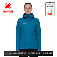 猛犸象（MAMMUT）Ultimate VII户外登山防风防泼水透气GTX软壳上衣女 深冰蓝（1011-01810欧版大一码） XL