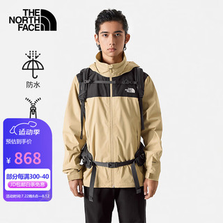 THE NORTH FACE北面冲锋衣男秋冬款户外防水可配内胆夹克黑武士外套88FR QV2 XXL