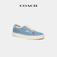 COACH/蔻驰男士COACH X OBSERVED BY US系带滑板运动鞋  丹宁色 蓝色/丹宁色 46