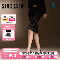 思加图2024秋季赫本奶油鞋尖头浅口鞋低跟单鞋女皮鞋9ER76CQ4 优雅黑（宽版） 36