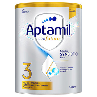 Aptamil 爱他美 澳洲白金版 婴幼儿配方奶粉 3段 900g
