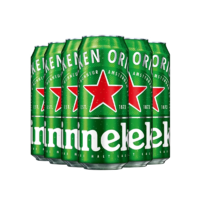 88VIP：Heineken 喜力 经典黄啤 500ml*6罐