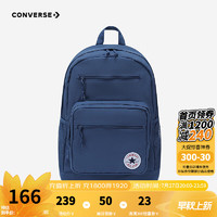 Converse匡威双肩包男孩女童书包儿童包包CAN-BK-5621 装甲蓝 M