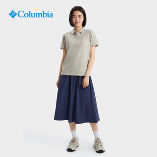 Columbia哥伦比亚户外24春夏女穿行吸湿POLO衫短袖T恤AR8832 278 L(165/88A)