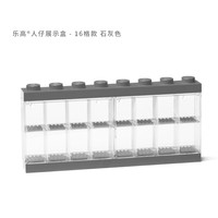 ROOM 乐高人仔收纳盒lego抽抽乐人偶头分类透明防尘展示架储物盒子