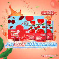 天地壹号 阔叶车厘子山楂汁250ml*10盒果汁含量100%健康儿童饮料0添加剂