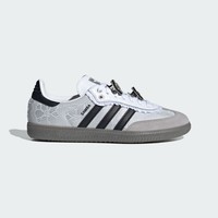 adidas ORIGINALS SAMBA OG 女子经典运动板鞋德训鞋 IH3371 白/灰/一号黑 36.5