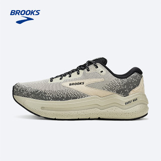 BROOKS 布鲁克斯 Ghost幽灵Max 2 男子减震厚底跑鞋 1104311D085 黑色/黑色/乌木色 宽楦 39