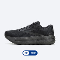 BROOKS 布鲁克斯 Ghost幽灵Max 2 男子减震厚底跑鞋 1104311D085 黑色/黑色/乌木色 宽楦 45.5