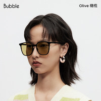 BUBBLE折叠氛围感时尚防晒明星同款墨镜 护照Passport 橄榄 Olive