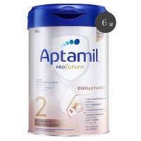 Aptamil 爱他美 德国白金版 较大婴儿配方奶粉 2段 800g*6罐