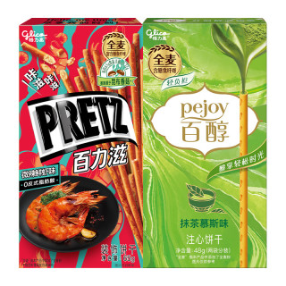 格力高百醇百奇百力滋饼干棒缤纷组合装休闲儿童零食