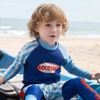 【出游季 游泳套装】儿童分体泳衣裤A类大童男童女童专业训练夏