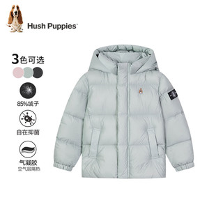 暇步士（Hush Puppies）童装儿童男女童2024冬季新款抑菌远红外蓄热保暖时尚百搭羽绒服