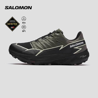 salomon 萨洛蒙 男款 户外运动休闲山地轻量稳定透气越野跑鞋 THUNDERCROSS GTX 深橄榄绿 473834 9 (43 1/3)