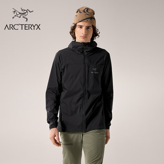 ARC'TERYX 始祖鸟 ARC’TERYX始祖鸟 SQUAMISH HOODY 轻量 男子 风壳夹克 Black/黑色 XL