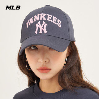 MLB 男女学院风硬顶棒球帽休闲遮阳运动帽春夏CPV03