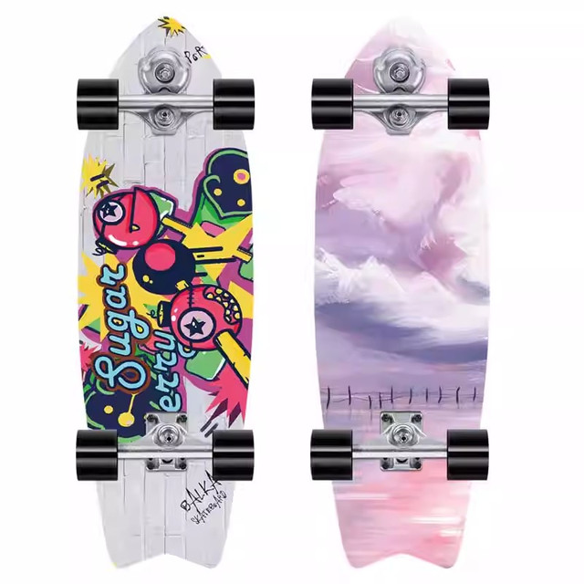 BALKA S5陆地冲浪板滑板初学者成人路冲板女生陆冲板