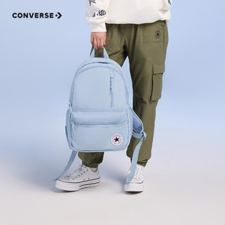 Converse匡威双肩包2024轻便书包背包时尚潮流包包CAN-BK-5618 浅雾霾蓝 M