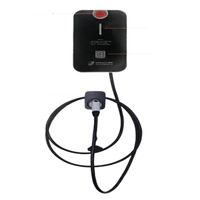 华商三优充电桩 便捷充电桩 新能源汽车充电桩通用 7KW 华商三优制造 黑色 支架
