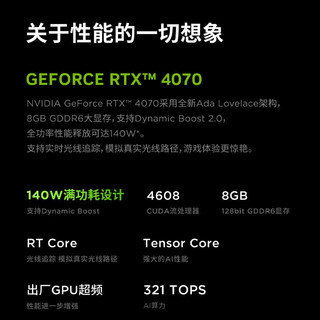 联想拯救者Y7000P 2024 i7-14700HX RTX4070 高刷电竞游戏笔记本【5天内】