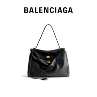 BALENCIAGA巴黎世家24夏季RODEO女士大号手提包 黑 L