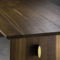 NORHOR/原版Root Branch/北欧表情/SHONA橡木餐桌大尺寸 1.8米款 