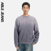 ABLE JEANS 24秋季男士吊染套头卫衣787198 菘石蓝 XS
