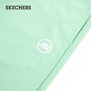 斯凯奇（Skechers）御光|阔腿裤女夏季运动凉感长裤吸湿速干抗紫外线 地衣绿/0421 S