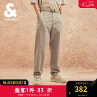 杰克·琼斯（JACK&JONES）夏季锥形男裤多口袋纯色简约柔软舒适休闲裤长裤男224314049 E11 卡其色 E11 卡其色 185/92A/XLRW