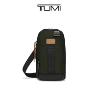 TUMI/途明DFO FREMONT男士薄款胸包通勤斜挎单肩包 橄榄色/02223402OLO