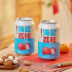 王老吉 Wanglaoji 王老吉 海盐荔枝果汁饮料 310ml*12罐